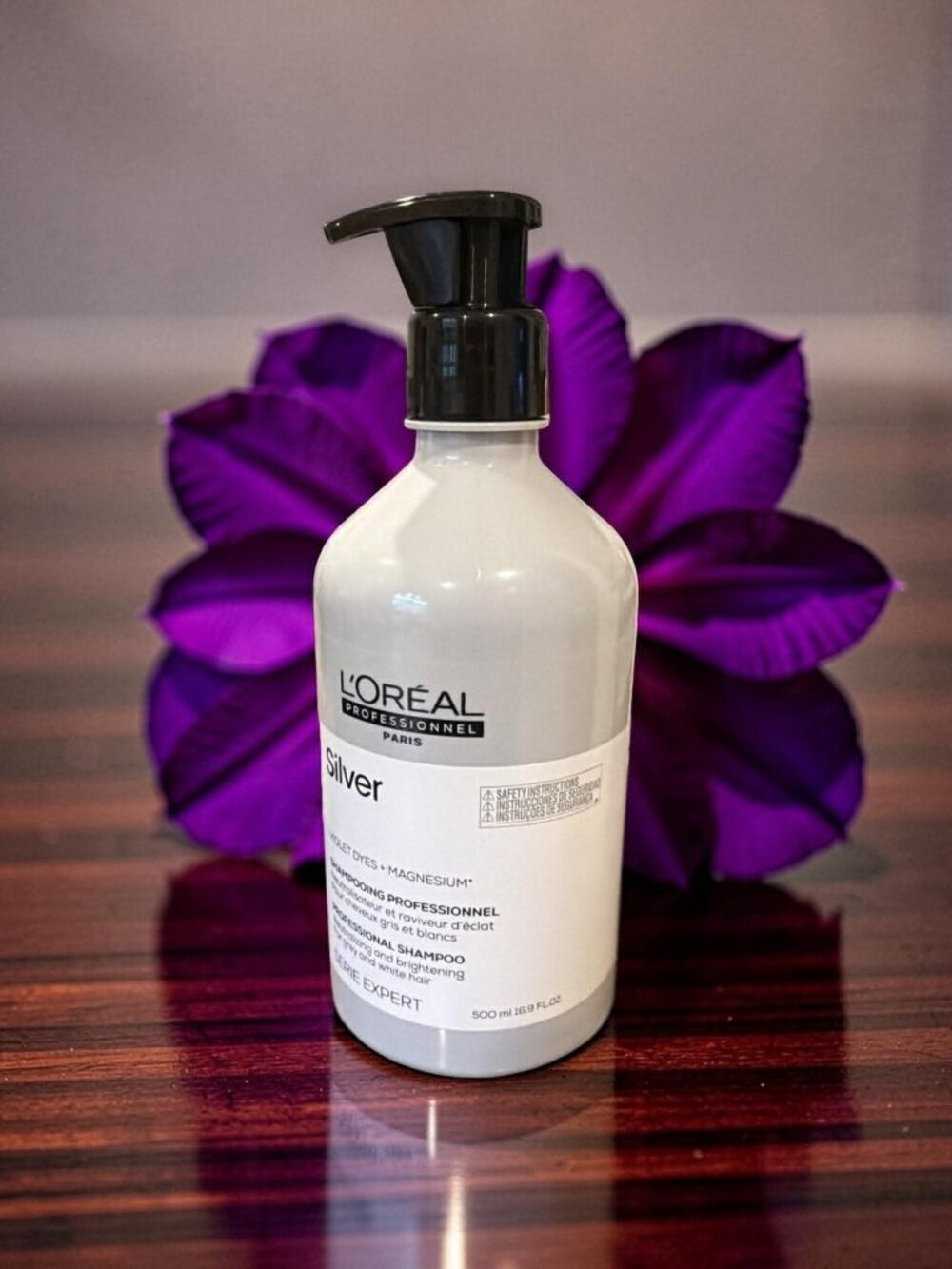 L’Oréal Professionnel Serie Expert Silver Shampoo 16.9 oz